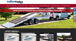 Desktop Screenshot of flatbedtrailerclassifieds.com